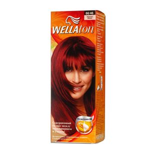 Wellaton single vopsea 66/46 rosu cireasa
