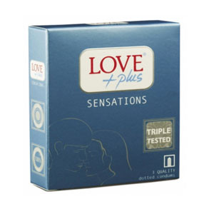 Love plus prezervative sensations 3 buc