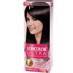 Loncolor ultra vopsea de par 1 negru