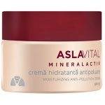 Aslavital crema 50 ml mineralact hidrat.antipoluare spf 10 153