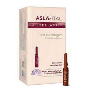 Aslavital fiole mineralact hidrat detox 7x2ml-1 buc