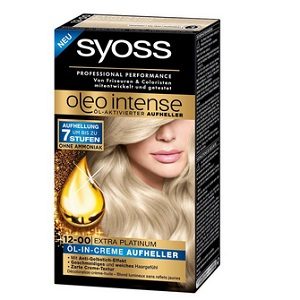 Syoss vopsea oleo 12-00 blond argintiu