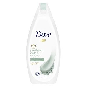 Dove gel dus 500 ml purifying detox+green clayjpg