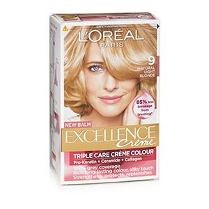 Excellence vopsea par 9 blond foarte deschis