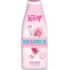 Keff dus gel 500ml rose+kukui oil